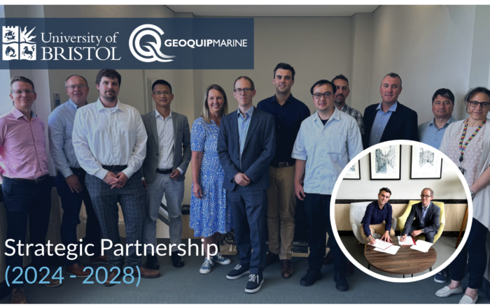 Geoquip Marine|Geoquip Marine and University of Bristol embark on a strategic collaboration