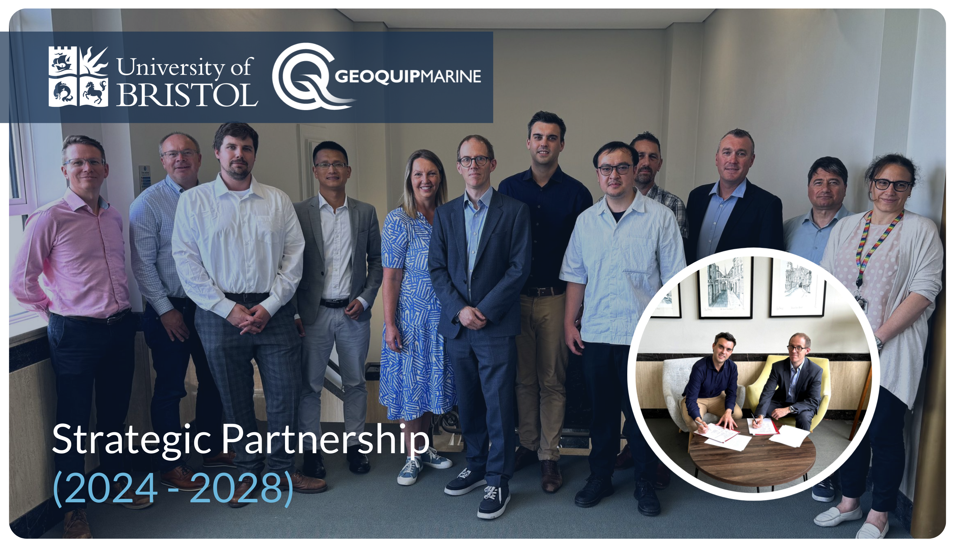 Geoquip Marine | Geoquip Marine and University of Bristol embark on a strategic collaboration